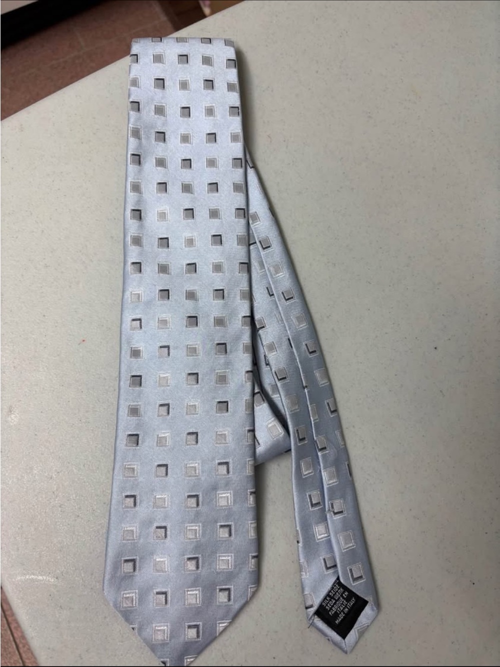 Like New Hugo Boss Light Blue Men's Tie